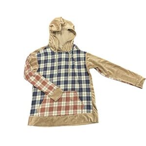 Women’s Plush Plaid Hoodie